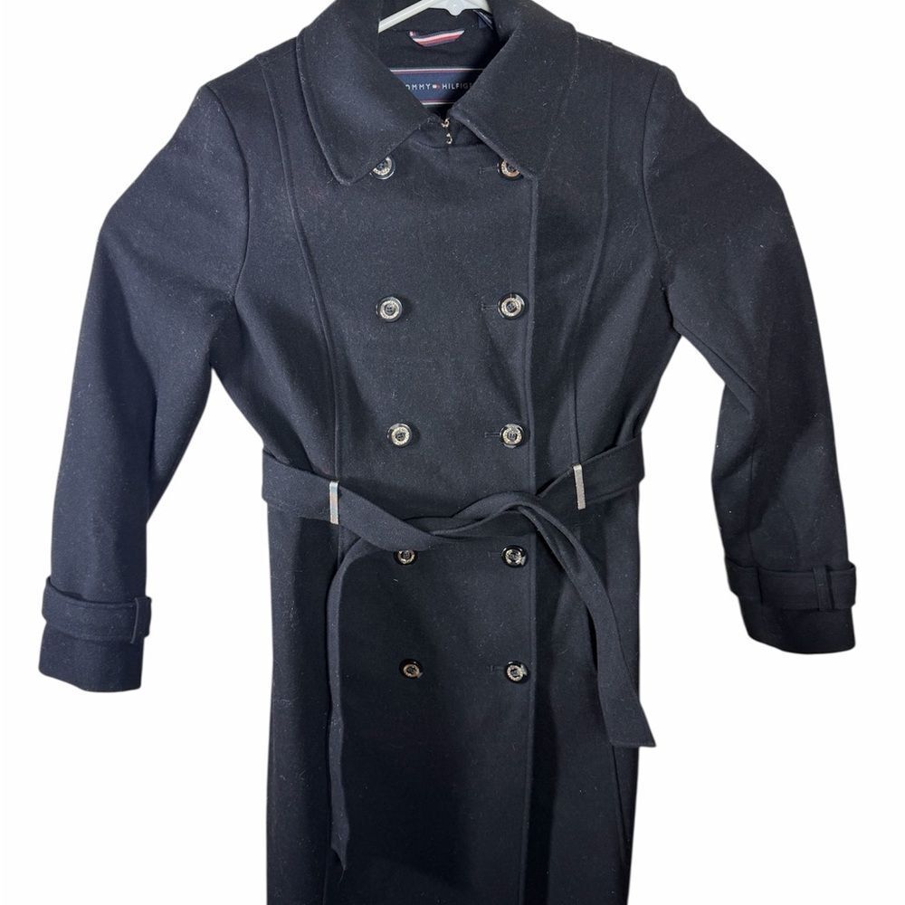 Tommy Hilfiger Black and Gold Button